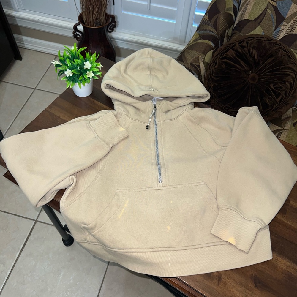 Lululemon Quarter Zip Scuba Jacket Hoodie XS/S